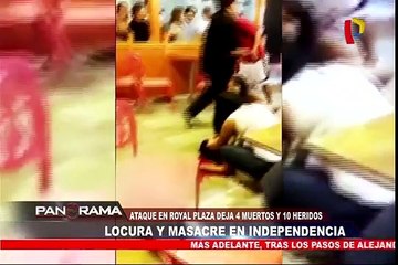 Locura y masacre en Independencia: ataque dejó 4 muertos y 10 heridos