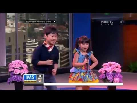 Penampilan Duo Cilik menyanyikan lagu Sepeda- IMS