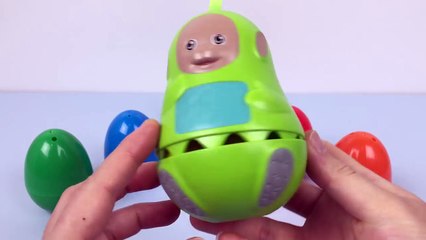 Learn A Word with Teletubbies Dipsy Stacking Cup and Peppa Pig Surprise Egg Surprise Toys