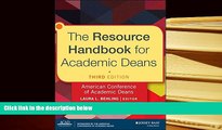 Popular Book  The Resource Handbook for Academic Deans  For Trial