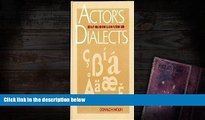 [Download]  Actor s Encyclopaedia of Dialects Donald H. Molin Full Book