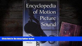 [Download]  Encyclopedia of Motion Picture Sound Marty McGee Pre Order