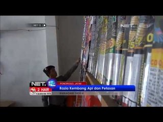 Sejumlah toko kembang api di Ponorogo diperiksa polisi - NET12