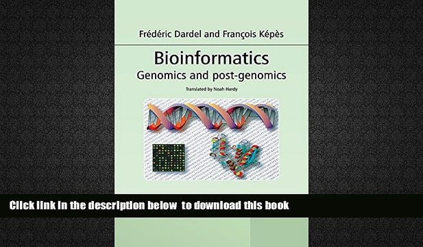 PDF [DOWNLOAD] Bioinformatics: Genomics and Post-Genomics BOOK ONLINE