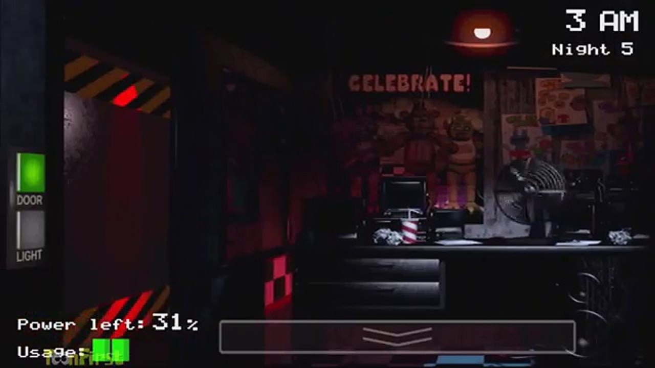 Пять ночей в ночь Фредди 5 ночь