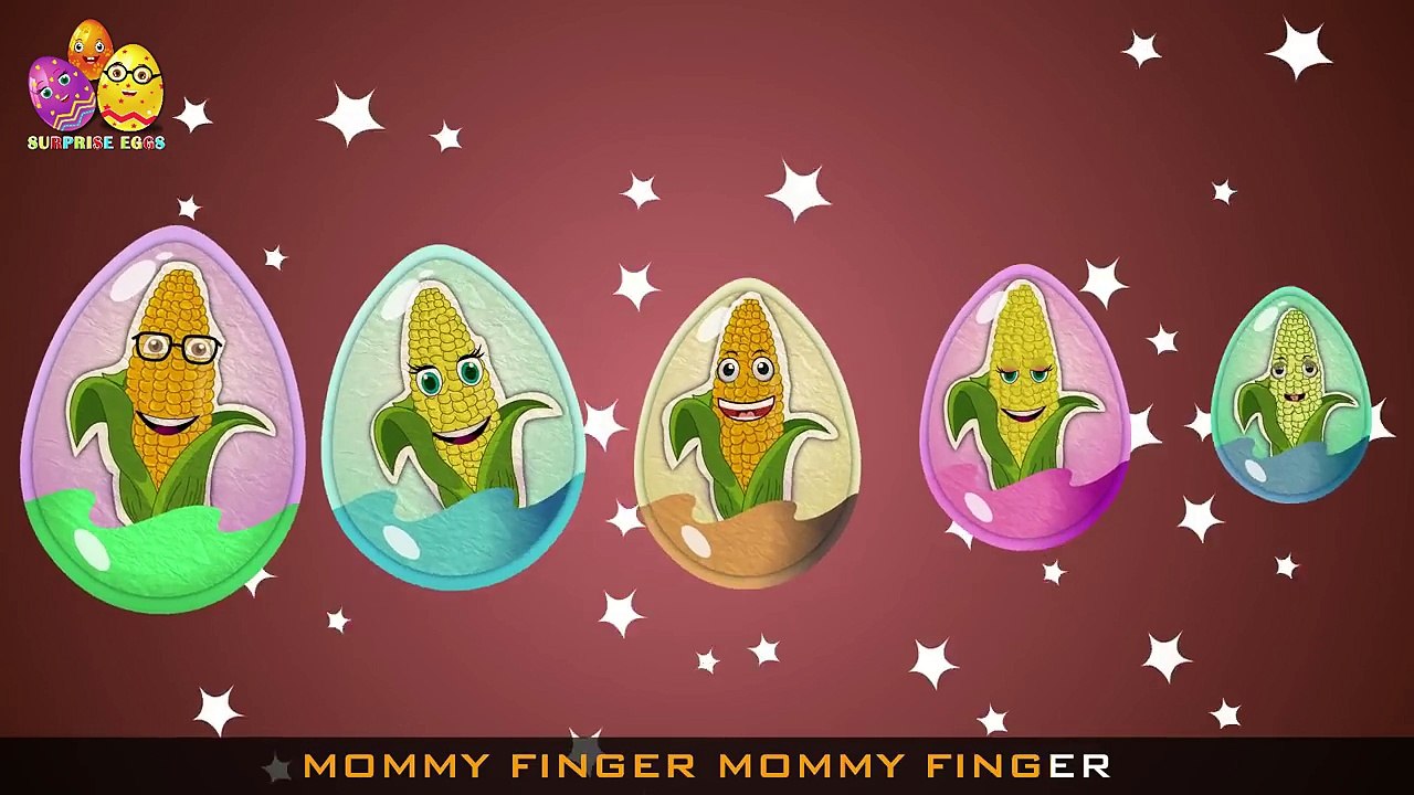 Surprise Eggs Finger Family Songs