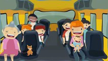 Wheels On The Bus Go Round And Round | Nursery Rhymes Farmees | Baby Rhymes | Kids Songs |