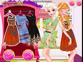 下载视频: Frozen Dress up games: Anna and Elsa Autumn Trend Alert