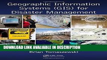 Audiobook Geographic Information Systems (GIS) for Disaster Management Books Online