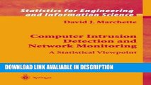 [Download] Computer Intrusion Detection and Network Monitoring: A Statistical Viewpoint