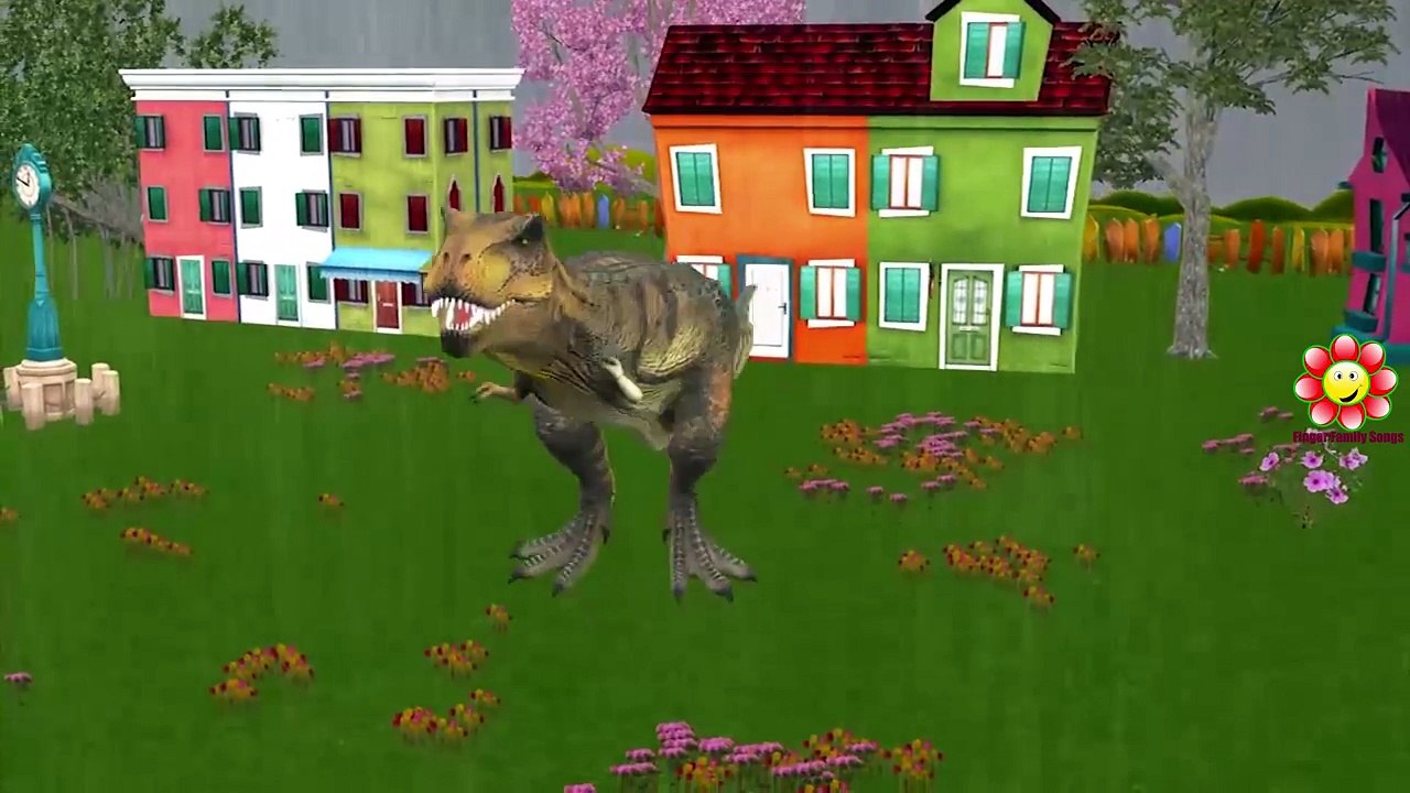 Dinosaur Finger Family Song | Cute DINOSAUR Song | Nursery Rhymes Collection | All Babies