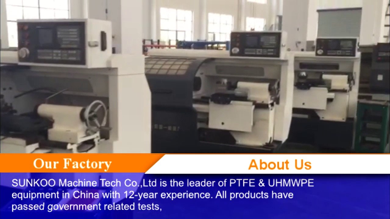 PTFE Plastic Tube/Pipe/Hose/Rod Extrusion Machine - PTFE Machinery
