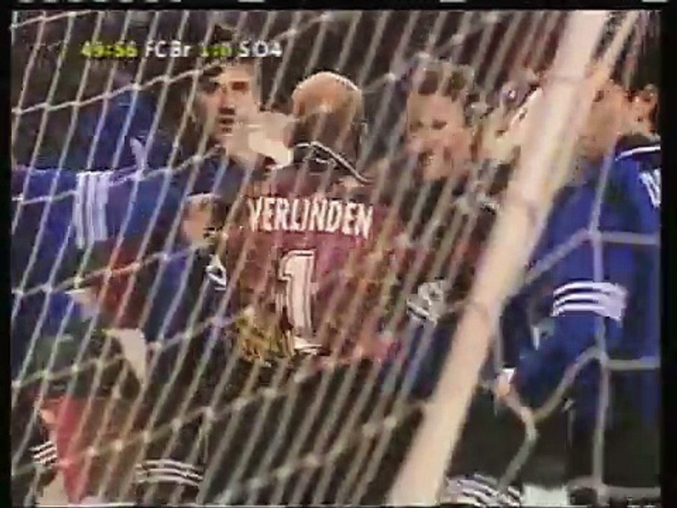 19.11.1996 - 1996-1997 UEFA Cup 3rd Round 1st Leg Club Brugge 2-1 FC Schalke 04