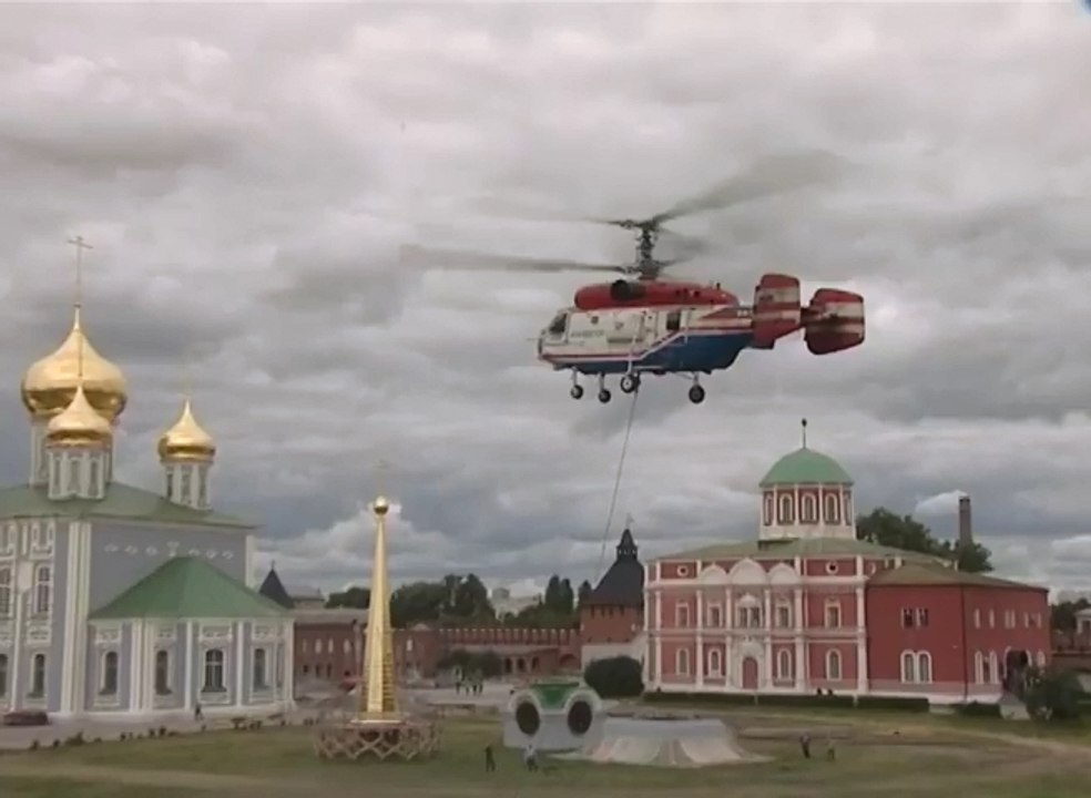 Kamov Ka-32A Helicopter Steeple Installation