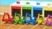 Camiones para Niños de COMPILACIÓN #3 | Aprender los Colores con los Vehículos Pesados y Camiones para los Niños