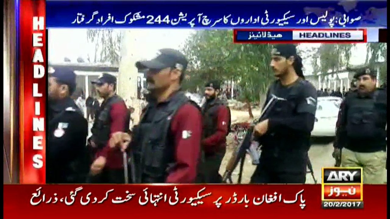 Headlines 1200 20th February 2017