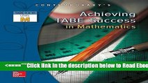 Read Achieving TABE Success In Mathematics, Level M Workbook (Achieving TABE Success for TABE 9