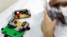 LEGO MINECRAFT!! [PART 2] Set 21115 THE FIRST NIGHT - Time-Lapse Build, Unboxing, Kids Toys-4D