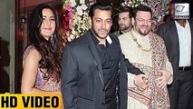 Salman Khan & Katrina Kaif At Neil Nitin Mukesh's Wedding Reception
