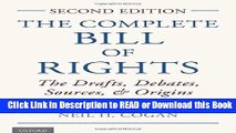 PDF Online The Complete Bill of Rights: The Drafts, Debates, Sources, and Origins Audiobook Free