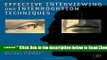 Read Effective Interviewing and Interrogation Techniques, Third Edition Popular Collection