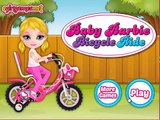 Детские Barbie велосипед езды игра, забавная игра для детей, хорошая игра для детей, лучшая игра для детей
