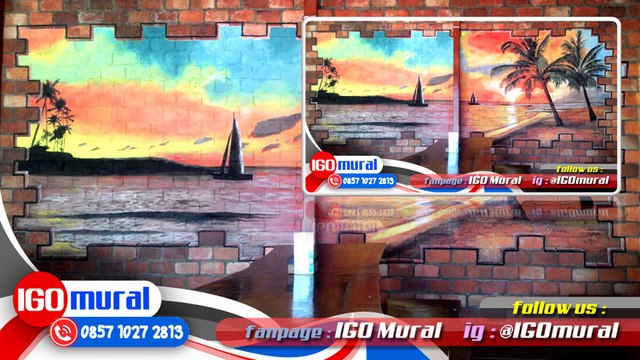 Lukis Dinding Jakarta | Lukis Dinding Cafe | WA +62 857 1027 2813