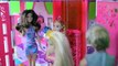 Barbie Casa Elsa Anna Frozen Ken Barbie Crianca Quebrando Casa da Barbie Novelinha Portugu