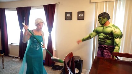 WORLDS BIGGEST TEDDY BEAR Vs Elsa & Hulk In Real Life SuperHeroFights