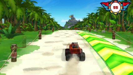 Blaze y el Monstruo de Máquinas de la ISLA del DRAGÓN de la CARRERA del Nuevo Juego de Video