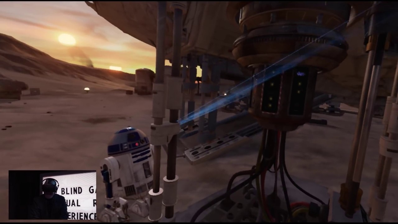 Ce gamer aveugle joue en réalité virtuelle à Star Wars Battlefront