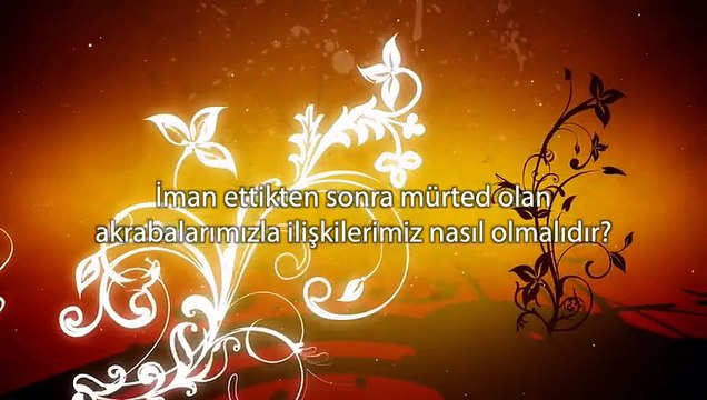 DÜNYA ARZINDA ŞUAN BİRTANE DAHİ MÜRTED YOKTUR ÇÜNKÜ HERKES HİÇ MÜSLÜMAN OLMAMIŞ KENDİNİ MÜSLÜMAN SANAN ASLİ KAFİRDİR