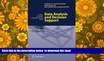 PDF [DOWNLOAD] Data Analysis and Decision Support (Studies in Classification, Data Analysis, and