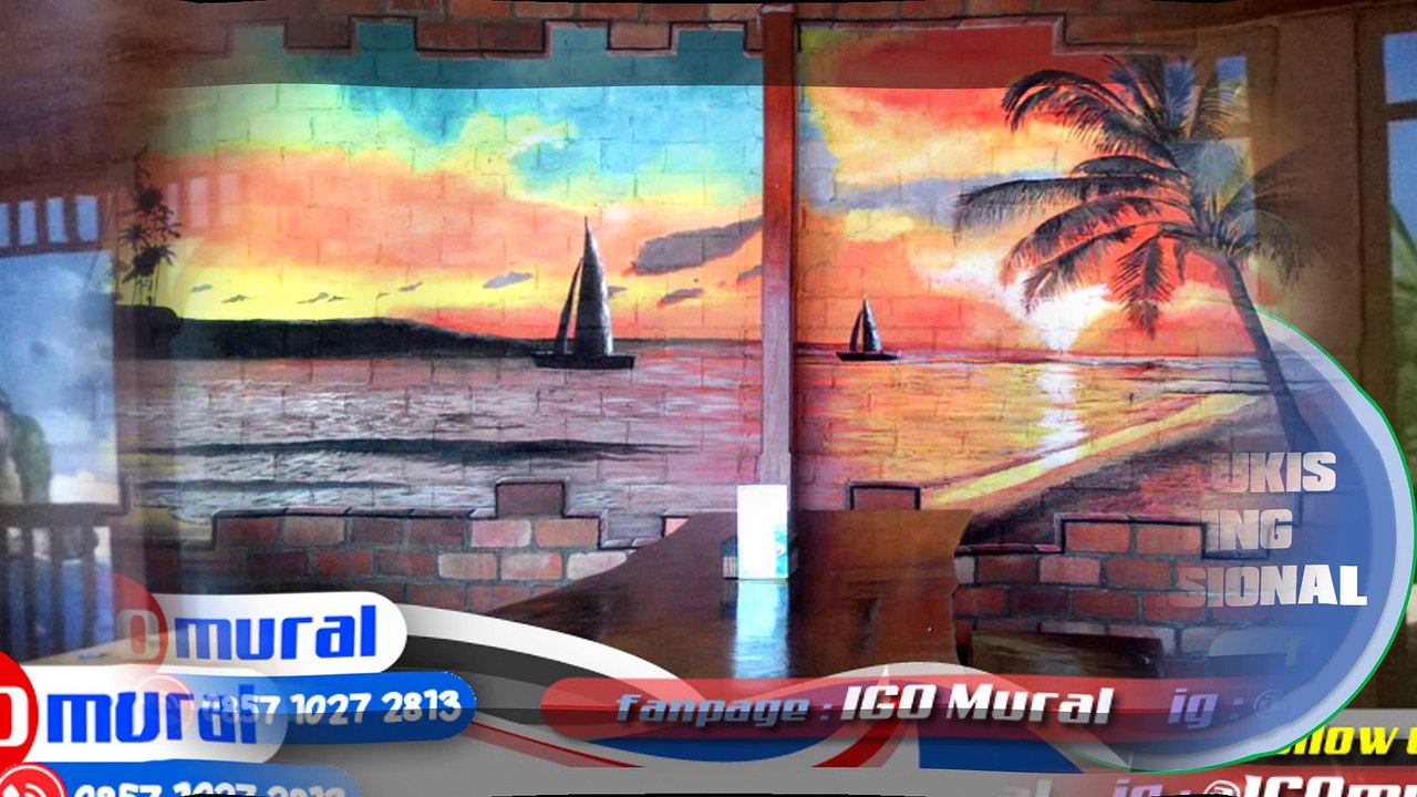 Lukis Dinding 3 Dimensi | Lukisan Tembok 3 Dimensi | WA +62 813 1888 3437