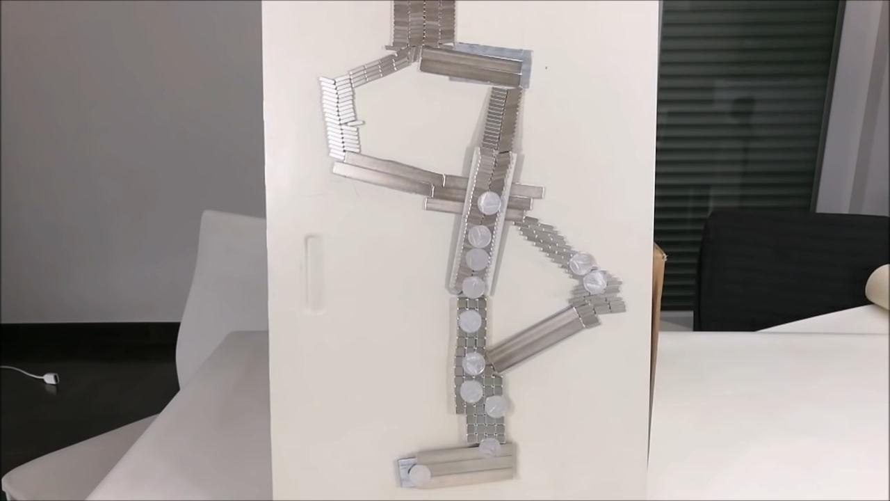 Magnetic Antigravity Path, Induction Falling Coins