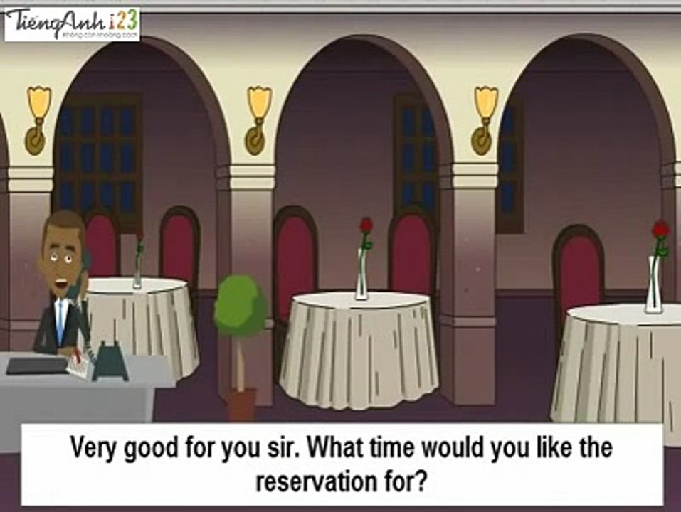 Making a reservation - Tiếng Anh Giao Tiếp Cơ Bản.