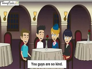 At the restaurant - Tiếng Anh Giao Tiếp Cơ Bản.