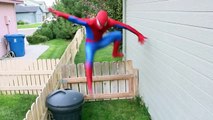 Spiderman vs Black Spiderman - Real Life Superhero Battle _ Boxing Fight-E7oE