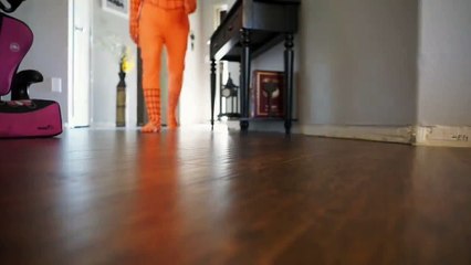 Poison Ivy Vs Orange Spiderman In Real Life SuperH