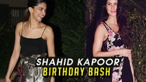 Rivals Deepika Padukone And Katrina Kaif At Shahid Kapoor's Birthday Bash
