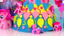 My Little Pony Pinkie Pie Play Doh Surprise Cake! Funko Mystery Minis Blind Boxes! Fashems!