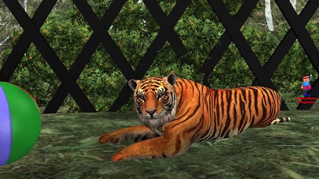 Tiger Vs Crocodile Cartoons And Dinosaurs Vs Godzilla Singing Finger Family Nursery Rhymes