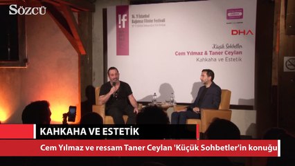 Cem Yılmaz ve ressam 'Küçük Sohbetler'in konuğu oldu