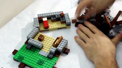 LEGO MINECRAFT!! [PART 2] Set 21115 THE FIRST NIGHT - Time-Lapse Build, Unboxing, Kids Toys-4DJJLCLU