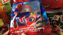 Открываем киндер сюрприз Супергерои Марвел Surprise Eggs Marvel Avengers Twistheads Spider