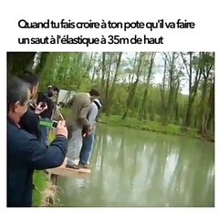 La blague du saut à l'élastique