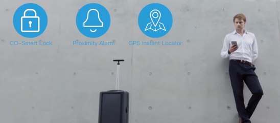 Grande valise hi-tech pour voyager