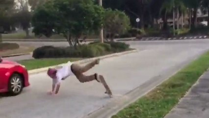 Il frôle la mort en skate