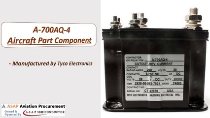 Aviation part Component A-700AQ-4 by Tyco Electronics
