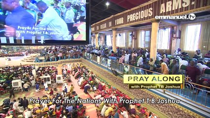 TB Joshua On His Knees Praying For The WORLD!!!